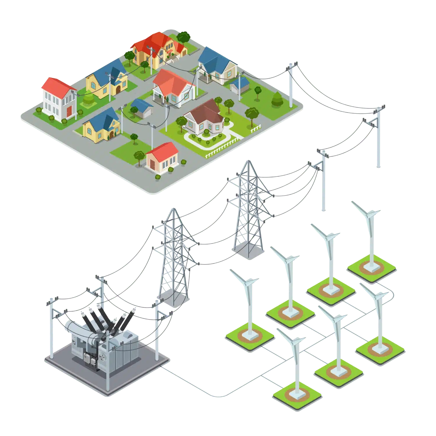Grafische Darstellung von Netzberechnung | TRIPS group
